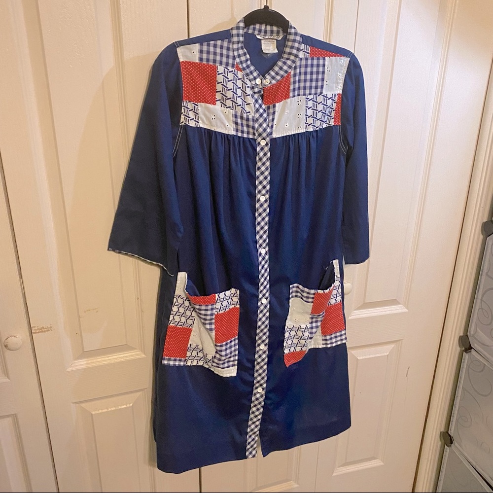Models coat nightgown